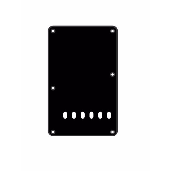 Boston BP-113 Strat Back Plate - Black