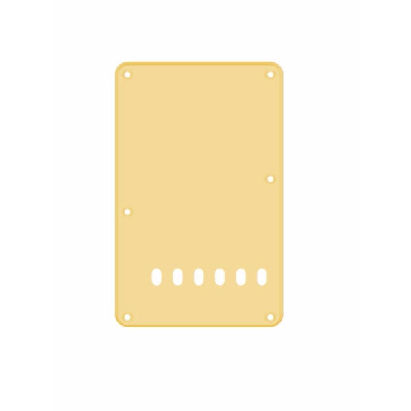 Boston BP-113 Strat Back Plate - Cream