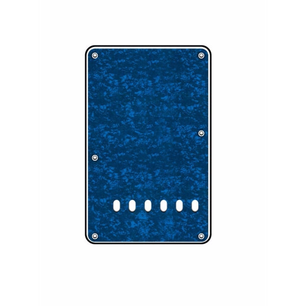 Boston BP-313 Strat Back Plate - Pearl Blue