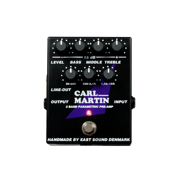 Carl Martin 3 Band Parametric Pre-Amp