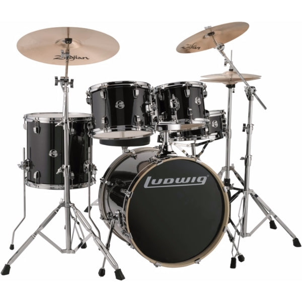 Ludwig Element Evolution 20" inkl. hardware - Black Sparkle