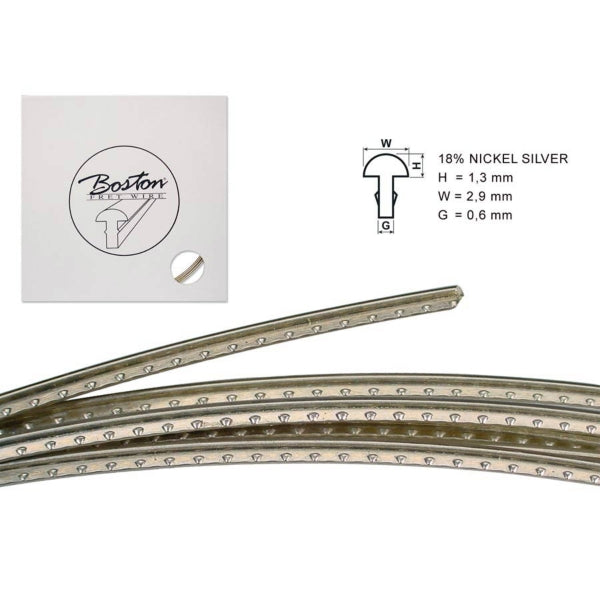 Boston Fret Wire 5 m - 6120 Wide Jumbo Large Tan