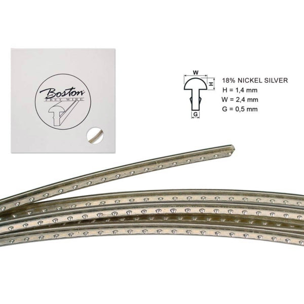 Boston Fret Wire 5 m - 6105 Narrow Jumbo
