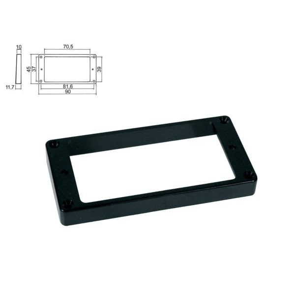 Boston HPF-02-TBK Pickup Mounting Ring