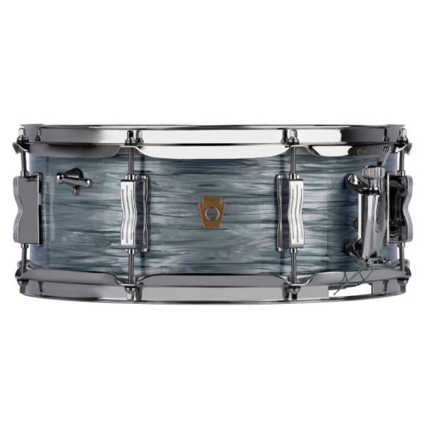Ludwig LS908 Legacy Maple Jazz Fest Snare Drum - Vintage Blue Oyster