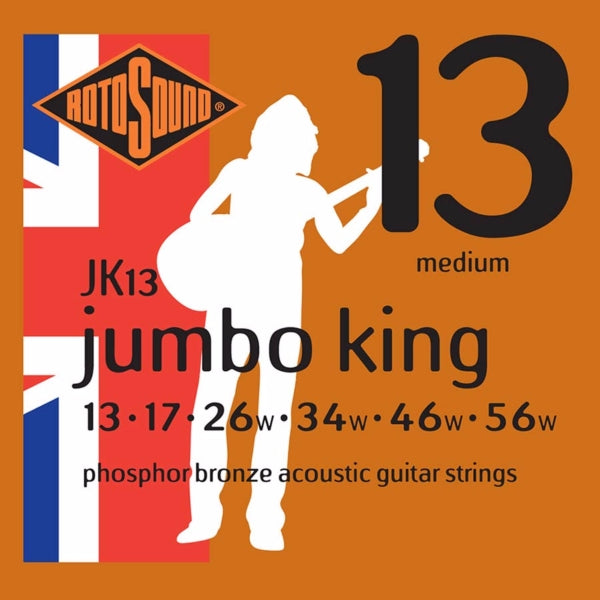 Rotosound JK13 Jumbo King Acoustic - Medium 13-56