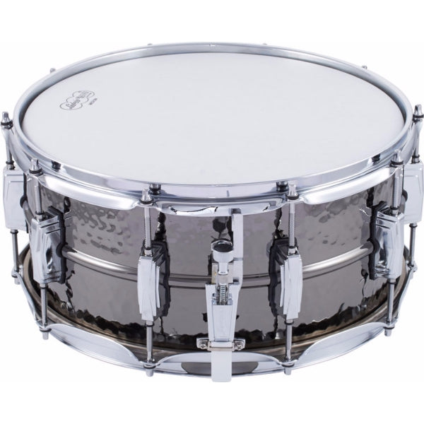 Ludwig LB417K Black Beauty 14x6.5" - Hammered Shell
