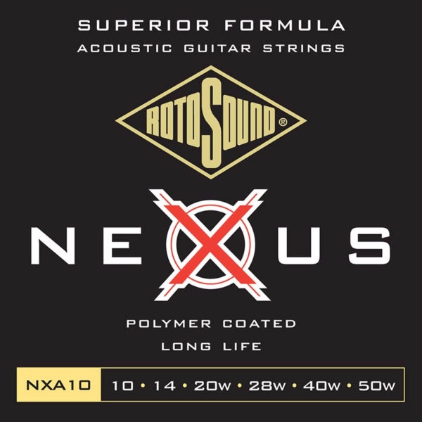 Rotosound NXA10 Nexus Acoustic - Extra Light 10-50