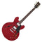 VINTAGE VSA500 GUITAR, CHERRY RED