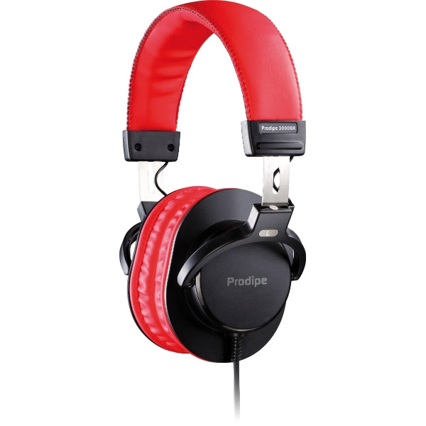 Prodipe 3000BR - Professional Headphone Versatile Red/Black