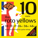 Rotosound R10 Roto Yellows - Regular 10-46