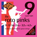 Rotosound R9 Roto Pinks - Super Light 9-42