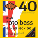 Rotosound RB40 Roto Bass - Nickel  40-100
