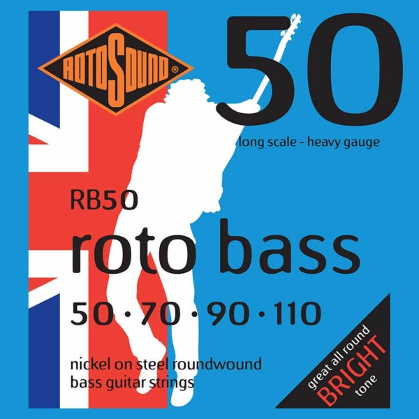 Rotosound RB50 Roto Bass - Nickel  50-110