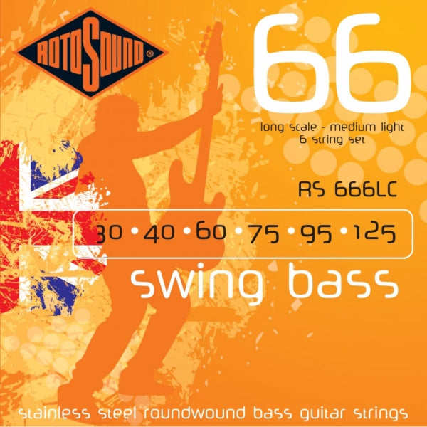 Rotosound RS666LC Swing Bass 66 - 6-str 30-125