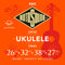 Rotosound RS85C Ukulele Concert Nylgut Strings