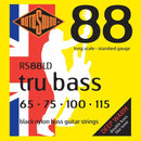 Rotosound RS88LD Tru Bass Nylon Flatwound 65-115