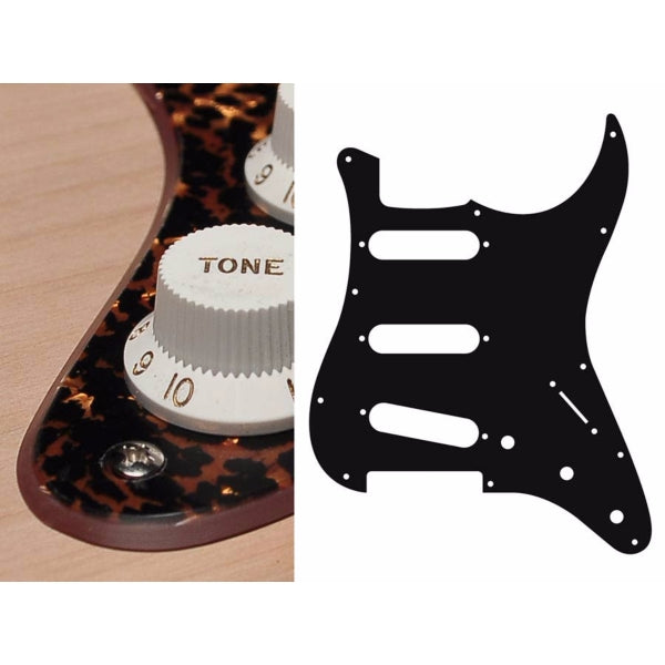 Boston ST-213 Pickguard Strat - Tiger Brown Pearl