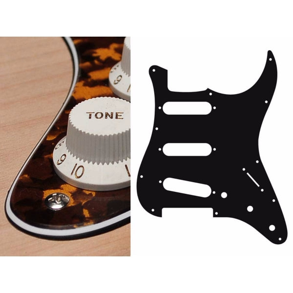 Boston ST-313 Pickguard Strat - Tiger Yellow