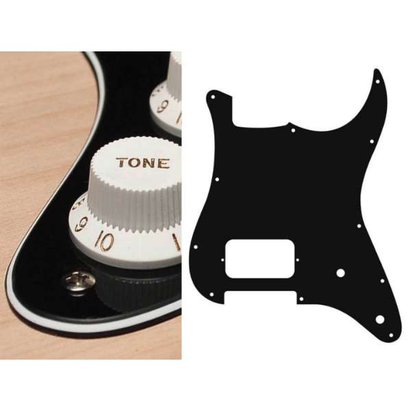 Boston ST-344 Pickguard Strat - Black