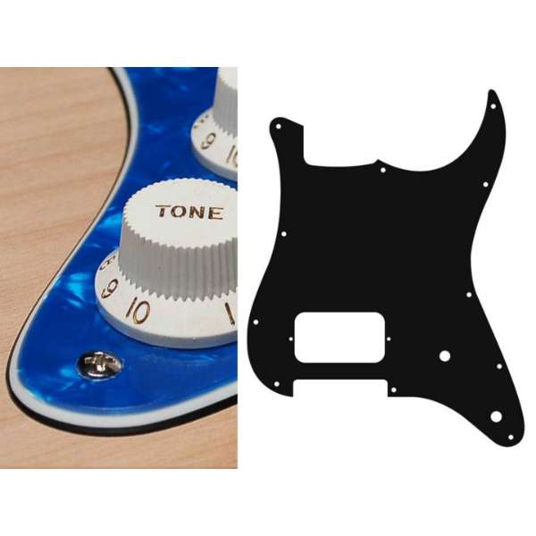 Boston ST-344 Pickguard Strat - Pearl Blue