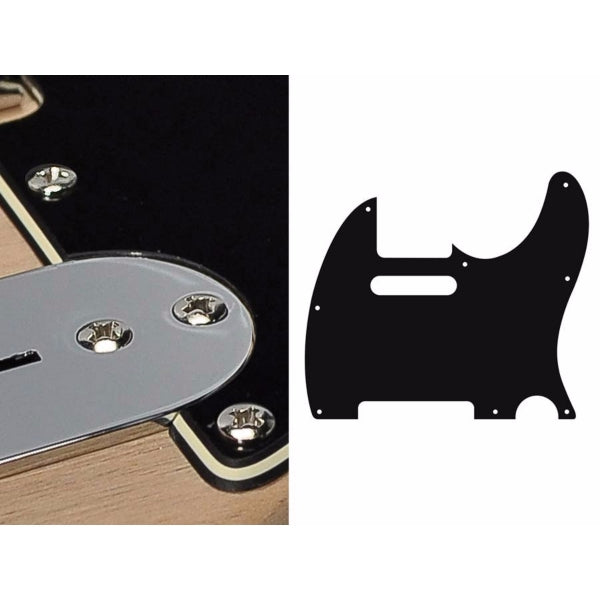 Boston TE-310 Pickguard Tele - Black & Cream